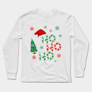 Ho Ho Ho. Merry christmas. essential for christmas. Long Sleeve T-Shirt